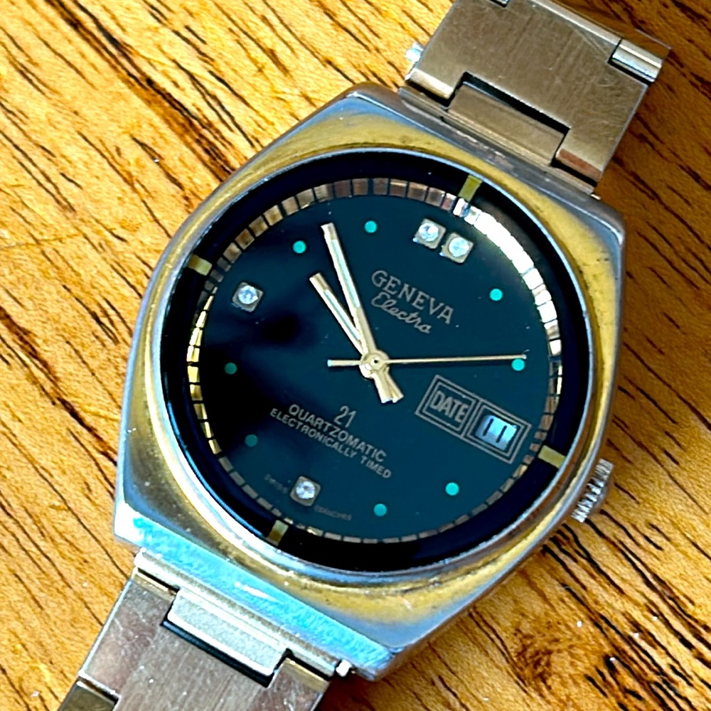 Geneva Electra Wind-up Watch
